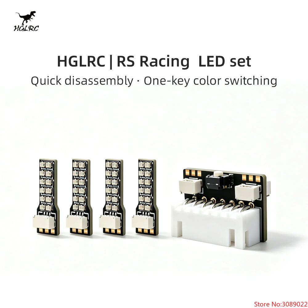 HGLRC RS Racing LED 4pcs 2812  - огляд і ціна Drone Kit Plug And Play